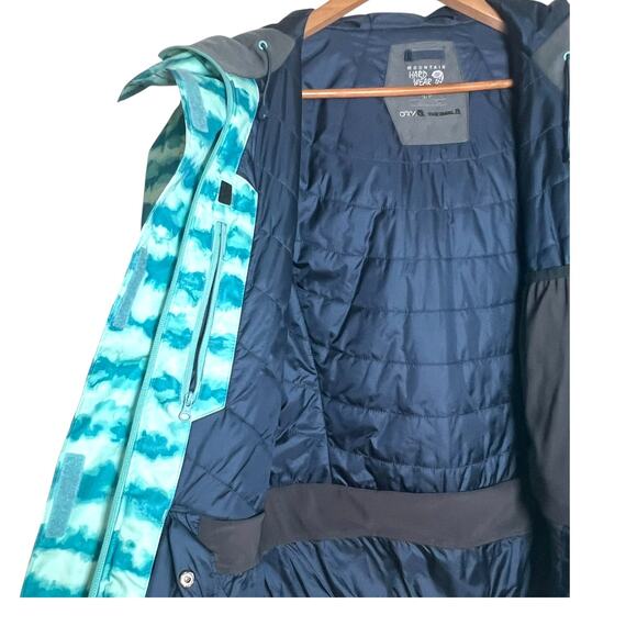Mountain Hardwear Women's Size S/P Barnsie Snowboard Jacket Hooded DryQ Thermal - Picture 5 of 14